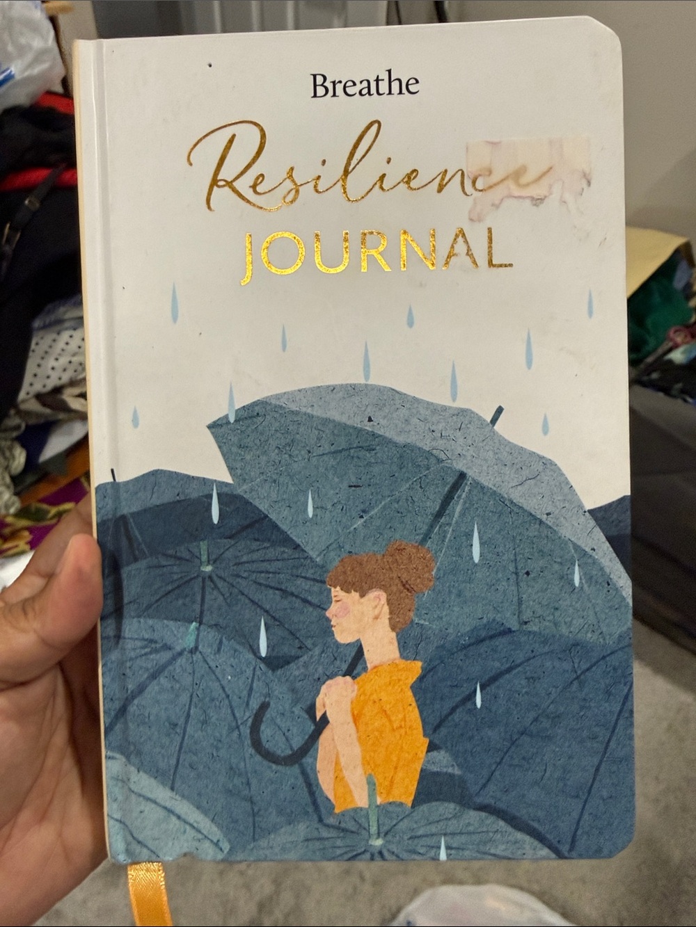 Resilience Journal - Breathe (White & Blue Cover)
